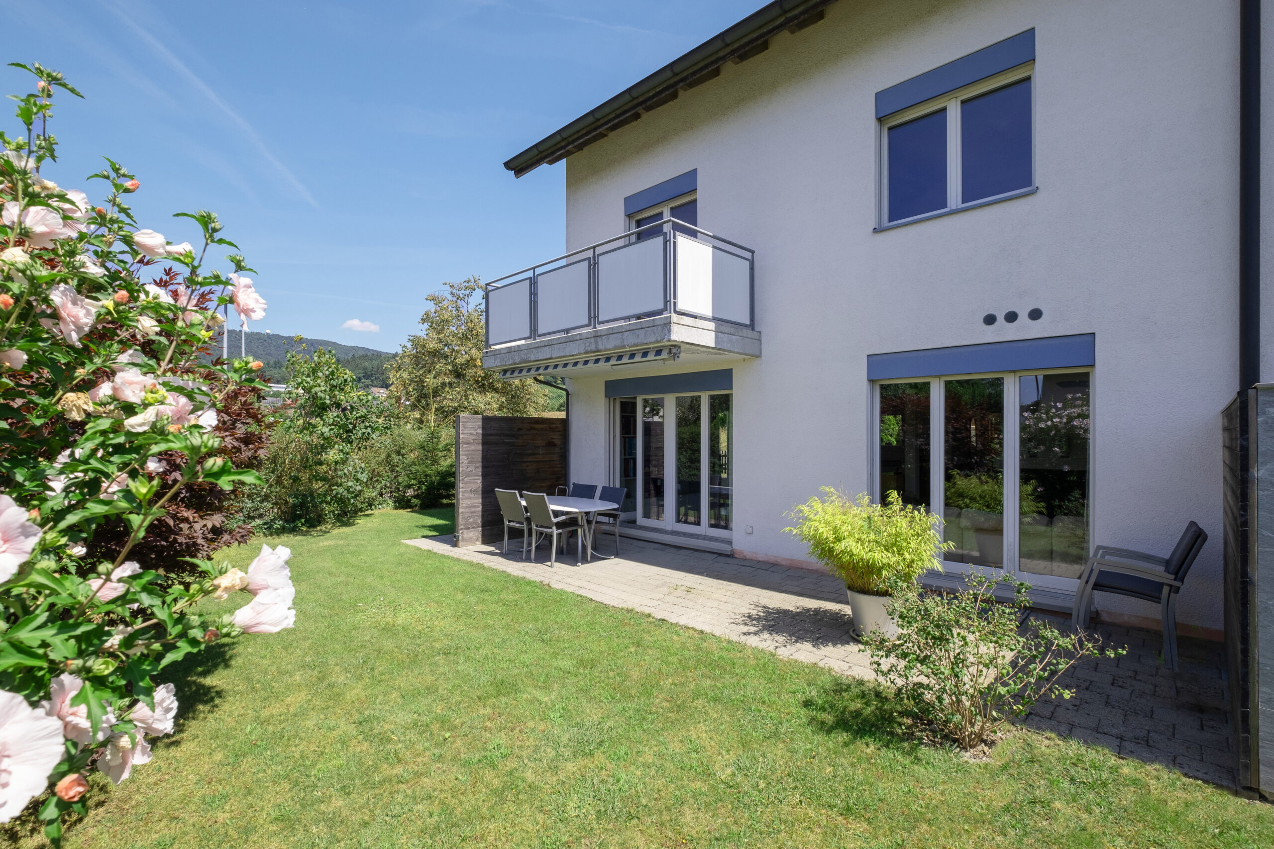 Garten mit Sitzplatz